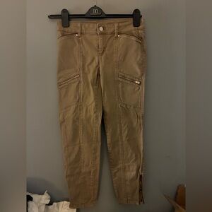 Cargo Pants with Zipper Details